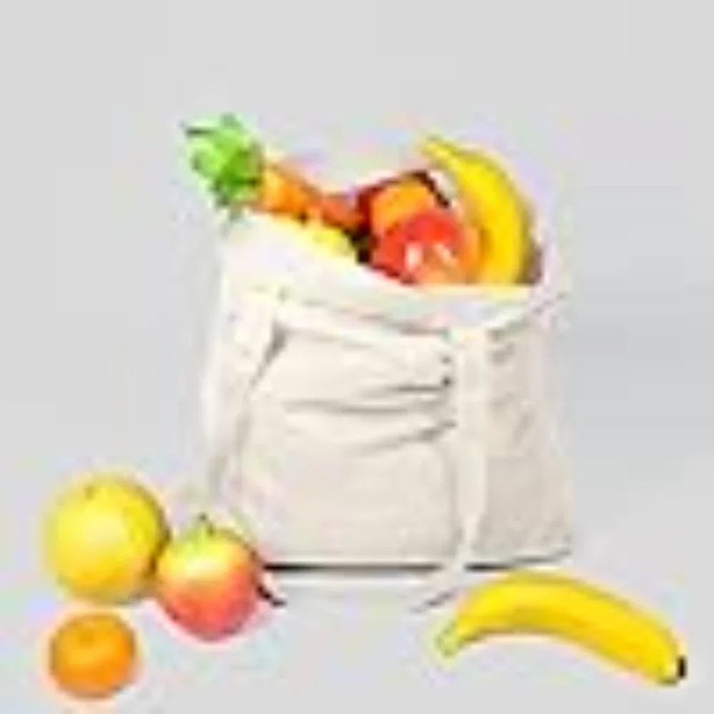NPBAG Natural Cotton Tote Bag with 1 pc of PTFE Teflon Sheet included